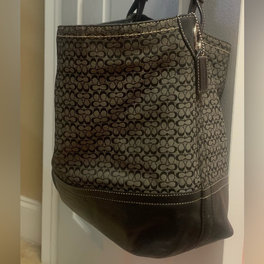 Gently used COACH shoulder bag